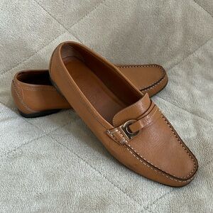 Authentic Salvatore Ferragamo Leather Loafers Women’s Size 7